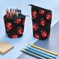 thumbnail image 4 of Picia Beautiful Red Ladybug Print Telescopic Pencil Case, Telescopic Pen Holder Telescopic Pencil Pouch Bag Stationery Pencil Case Box Storage Organizer Makeup Bag, 4 of 6
