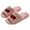 Pink, variant on Slippers for Women,Women Fuzzy Memory Foam Flat Slide Slippers Comfy Open Toe Shoes Slippes,Womens Slippers,Light Pink,6