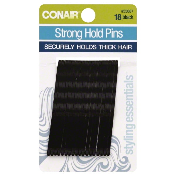 Conair Conair Black Bobby Hair Pins For Thick Hair Walmart