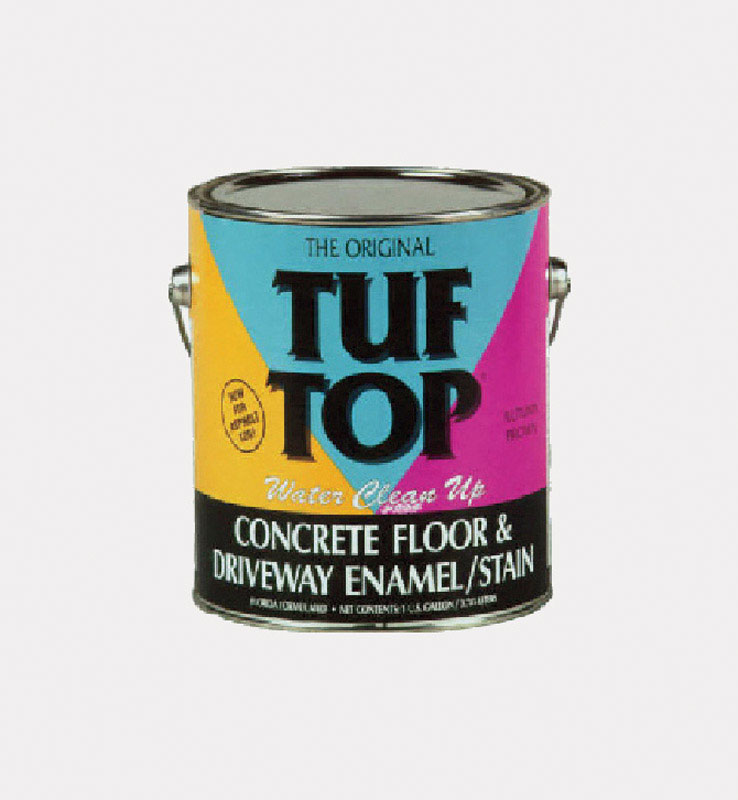 TufTop SemiGloss Clear WaterBased Latex Floor and Driveway Sealer 1