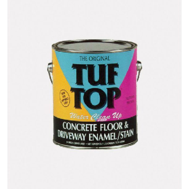 TufTop SemiGloss Clear WaterBased Latex Floor and Driveway Sealer 1