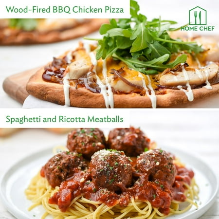 Home Chef Meal Kits, Family Dinner for 4. 2 Meals