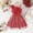 Red, variant on Qingpeng Girls One Shoulder Dress Ruffles Sleeveless Flowy Party Dresses for Kids 2-8Y