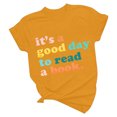 thumbnail image 2 of Xuyuer Funny Slogan Print Casual Blouse - Women's Loose Fashion Top, Breathable and Soft for Daily Wear, Friend Hangouts, Humorous Relaxed Style, and Playful Weekend Streetwear, 2 of 3