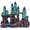 Age-of-Magic Wizard’s Castle [ Blue ], variant on Aquarium Castle Decoration for Fish Tank Castle Cave Hideouts House Plants Supplies Accessories Safe for Freshwater and Saltwater Fish Tanks – Medium（Blue）