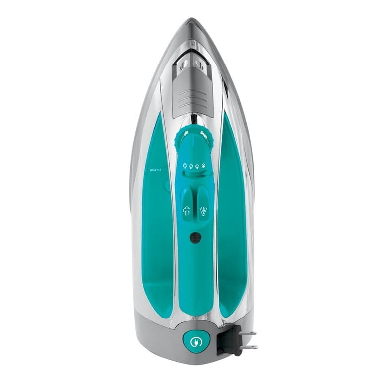 Sunbeam Steammaster 1400W Steam Iron – Large Nonstick Soleplate, Anti-Drip, White, 120V