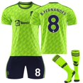 thumbnail image 3 of 22/23 Manchester-united Second Away Jerseys Children's Football Training Suit Set, 3 of 5