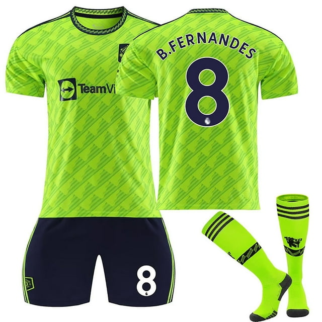 Ensemble de Maillots de Football pour Enfants 22/23 Manchester-united Second Out