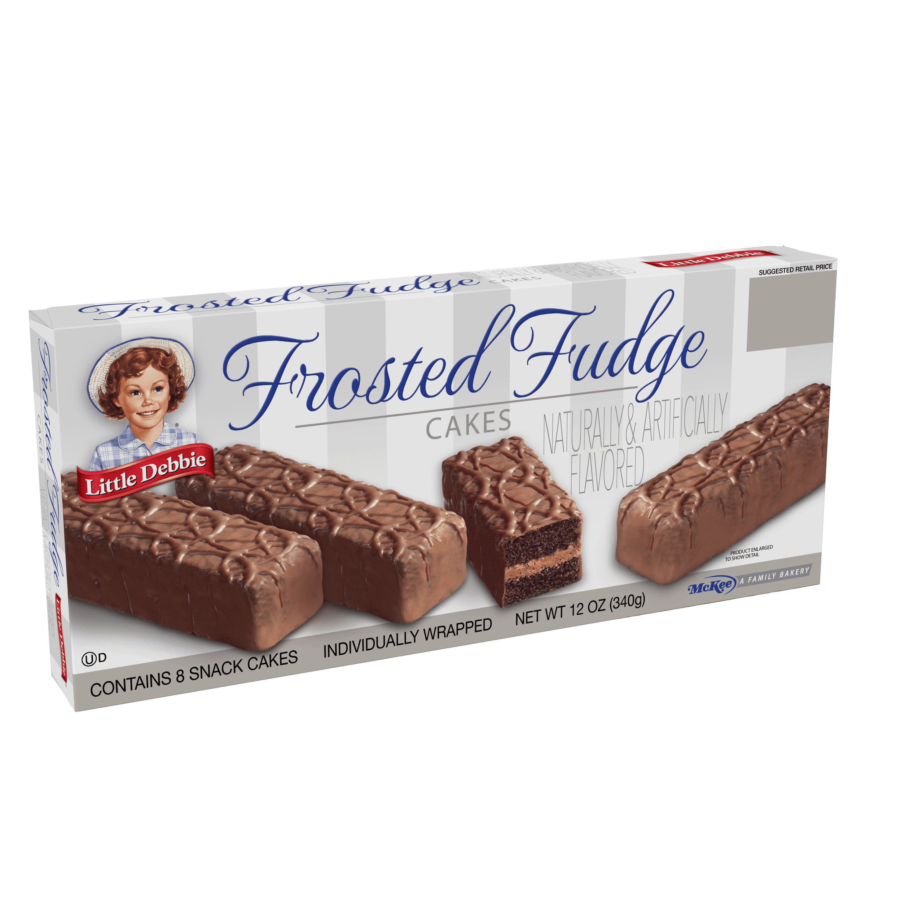 (4 pack) Little Debbie Frosted Fudge Cakes, 8 Count, 12 oz