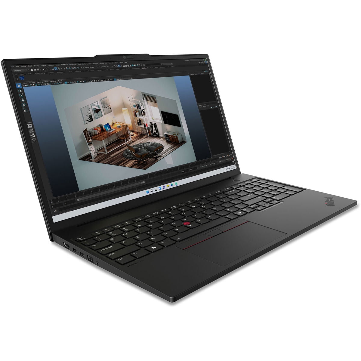 Lenovo ThinkPad P16s Gen 3 16.0" Touch Screen Intel Core Ultra 7 155H NVIDIA RTX 500 Ada Generation 16GB Memory 512GB SSD Windows 11 Pro 21KS0023US