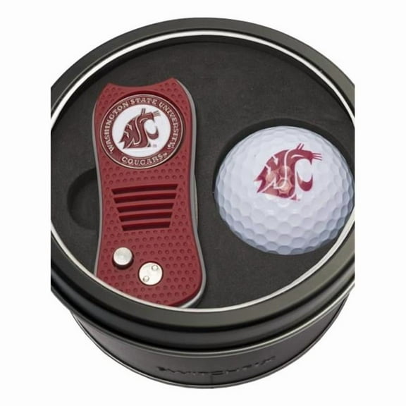 Team Golf NCAA Tin Gift Set with Switchfix Divot Tool and Golf Ball