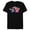 Black, variant on Disney Stitch and Angel Living the Dream - Short Sleeve Blended T-Shirt for Adults - Customized-Navy Heather