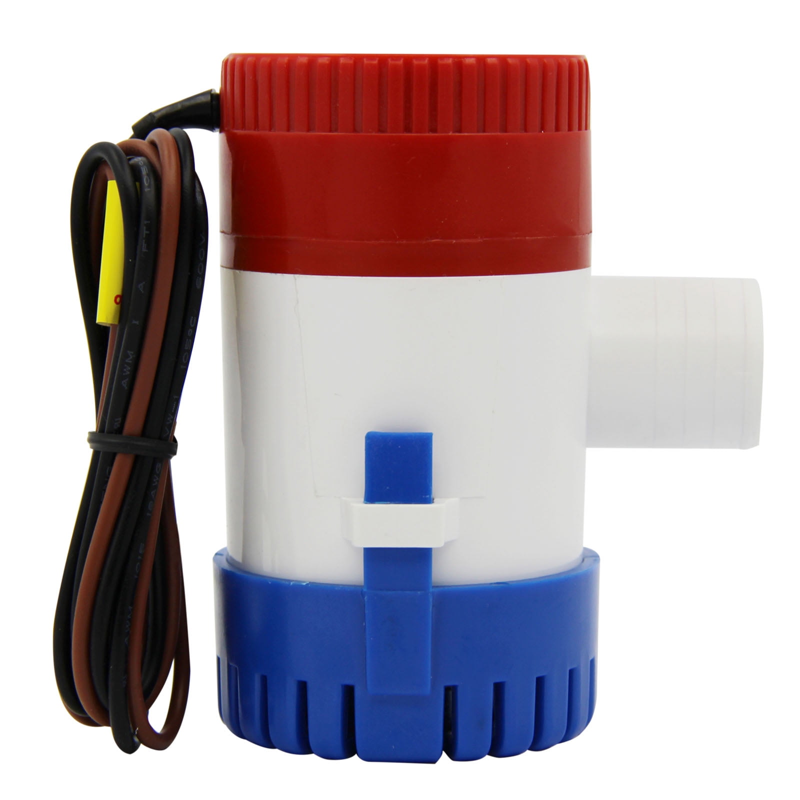 1100Gph 12V Marine Waterproof Electric Bilge Pump Easy to Install For Boat Caravan RV