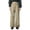 Khaki, variant on Travel Pants Women Classic Drawstring Tactical Cargo Pants Parachute Hiking Pants with Pockets Nylon Baggy Trousers