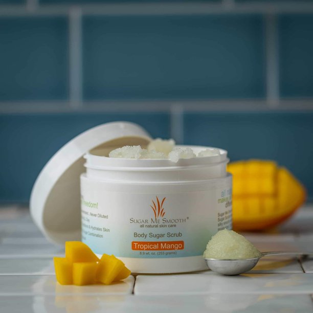 Sugar Me Smooth Body Sugar Scrubs Tropical Mango