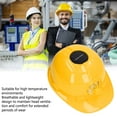 thumbnail image 4 of Solar Fan Hard Hat, Efficient Solar Power Generation Hard Safety Hat with Removable Lining for Construction Dark Blue,Red,Yellow, 4 of 7