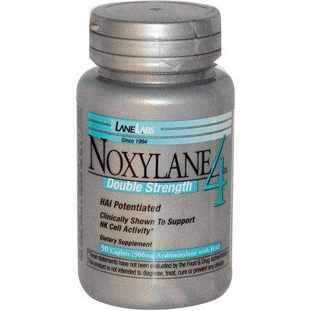Lane Labs Noxylane 4 Double Strength Caplets, 50 CT