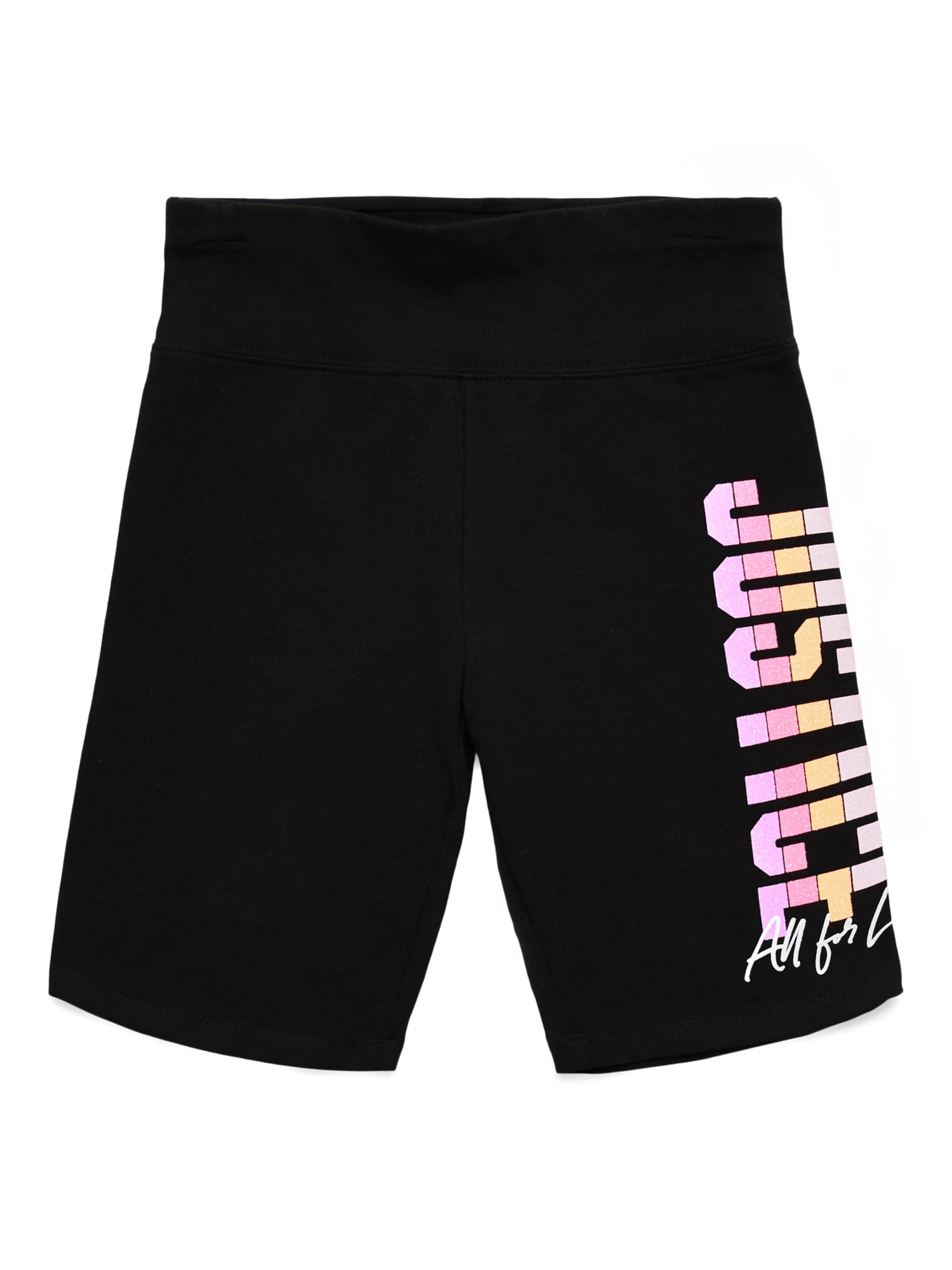 Justice Girls Graphic Bike Short, Sizes XS(5/6)-XL Plus(16/18 Plus)