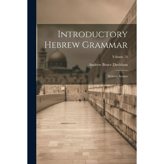 Introductory Hebrew Grammar: Hebrew Syntax; Volume 74 (Paperback)