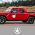 thumbnail image 3 of Car Hood Door Star Vinvl Stickers For Jeep Cherokee Patriot Compass Wrangler JK JL TJ YJ Renegade Trail Hawk Tuning Accessories, 3 of 5