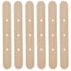 thumbnail image 4 of Portamechas de madera para velas, paquete de 50, soportes de núcleo de cera de madera de abedul reutilizables para fabricación de velas, 150x20mm, 3 agujeros, 4 of 10