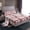 Grey Red, variant on Feelyou Square Abstract Child Twin Sheet Sets, Red Modern Rectangle Bedding, 3pcs
