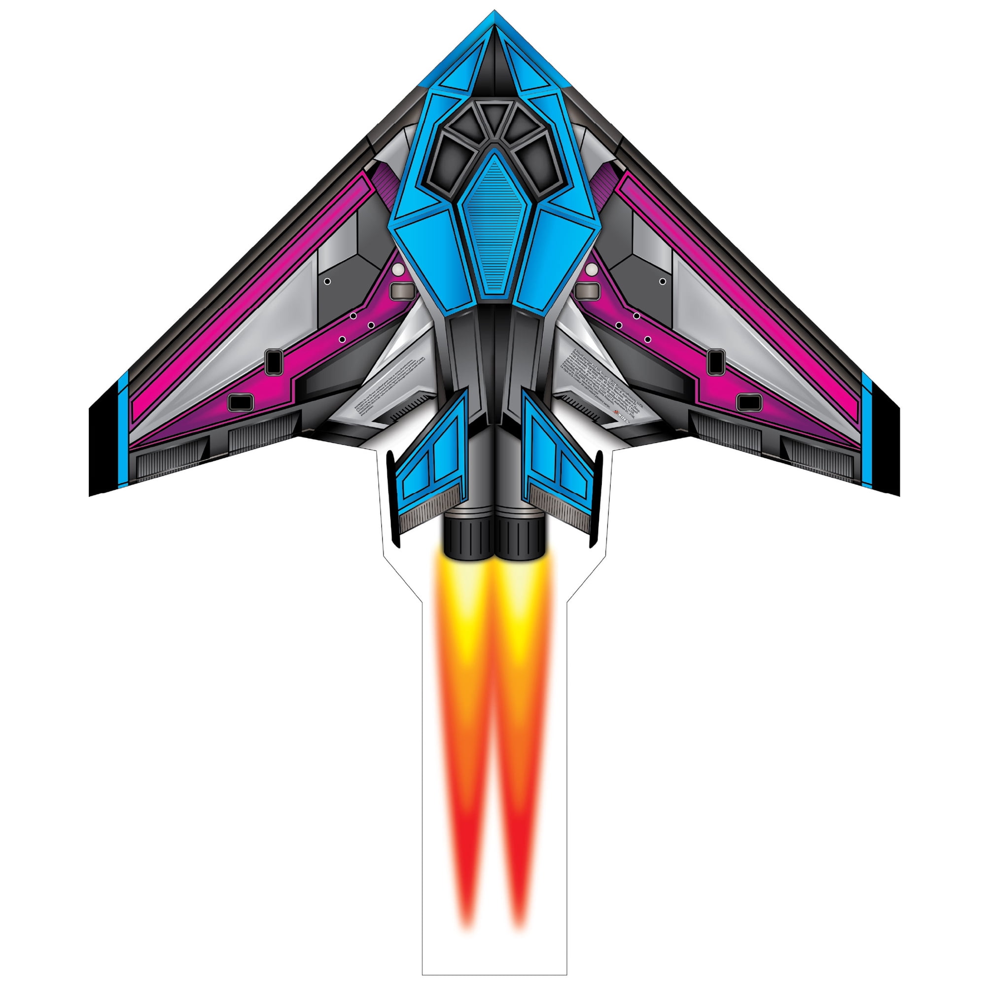 X Kites Sonic Wings HyperJet Kite with Handle & Line