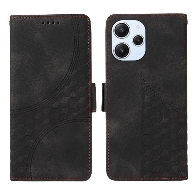Funda GANGXUN para Xiaomi Poco M6 Pro 5G con diseño acolchado elegante, cuero PU, protección total y ajuste preciso