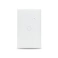 thumbnail image 1 of Lloyd's Smart WiFi Switch - Compatible with Alexa and Google Home, This 100-240V, 15A Switch; Sleek Tempered Glass Design in White. It Controls 3 Separate Units (3-Gang) for Smart Home Integration., 1 of 3