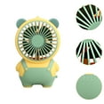 thumbnail image 6 of TISHITA Portable Handheld Fan Hanging Cute USB Quiet Table for Camping Office Travel yellow, 6 of 8