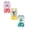 6pcs Baby Boys Summer Outfits-Z01-Light Purple+Yellow+Light Green, variant on Gerichy Toddler Baby Boy Summer Outfit 6Pcs Funny Letter Tank Top Shorts Set 0 6 12 18 24 Months 2T 3T Infant Boy Summer Clothes
