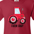 thumbnail image 4 of Inktastic Farming Red Tractor Farm Baby Youth T-Shirt, 4 of 5