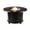 Black, variant on Aluminum 44-in Round Propane Fire Table with Beads, Covers and Lid