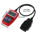 HLJHKJWM Multifunctional OBD2 Scanner Accurate Engine Diagnostic