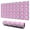 Pink Cartoon Unicorn-2, variant on Long Mouse Pads for Desk,Pink Cartoon Unicorn Rainbow Heart Desk Mats on Top Of Desks, Desk Mouse Pad Extra Large with 3mm Non-Slip Base and Stitched Edge for Gaming,Work,Home 31.5"x11.8"