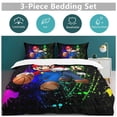 thumbnail image 5 of Luigi Mario 3 Piece Bedding Sets Decor Comforter Sets With One Duvet Cover Two Pillow Shams, 5 of 7
