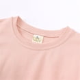 thumbnail image 6 of NIEWTR Baby Girl Clothes Bubble Sleeve Embroidery T-shirt Tops Ruffle Stripe Shorts 2Pcs Toddler Girl Summer Outfit 6 12 18 24M 2T 3T 4T(Pink,3-4 Years), 6 of 9