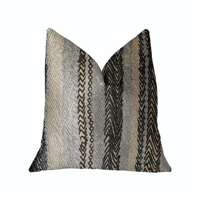Plutus PBRA2328-2020-DP Grey Horizon Blue & Gray Luxury Throw Pillow, 20 x 20 in.