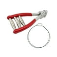 thumbnail image 2 of Ximing String Starting Clamp Stringing Tool, Badminton Starting Stringing Clamp, Durable Tennis Equipment for Squash, Tennis Racquet Red, 2 of 10