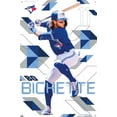 thumbnail image 4 of MLB Toronto Blue Jays - Bo Bichette Wall Poster with Push Pins, 22.375" x 34", 4 of 5