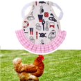 thumbnail image 4 of Sillín de pollo, fijador de de pollo, a de pájaro, a trasera de correas Mezcdo Yuyangstore Delantales de gallina en silla de montar de pollo, 4 of 7