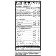 BCAA Lean Energy - Evlution Nutrition BCAA Powder 30 Servings Cherry Limeade Flavor - EVL Natural BCAA Amino Acid Pre Workout Fat Burner Supplement - Performance & Muscle Recovery