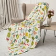 thumbnail image 3 of Rateoe Medical Icons Pattern Flannel Throw Blanket, Ultra-soft Blanket for Bed, Couch, Car, Hypoallergenic Anti-pilling blanket-50"x40"(Vertical), 3 of 6