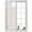 Brown, variant on Abstract Airline Route Window Privacy Film, Vintage Aircraft Arrows Static Cling UV Sun Blocking Heat Control Window Tint Day and Night, Non-Adhesive One Way Windows Privacy Cover 23.6''x59''