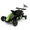 Green, variant on Conchico 12V Electric Drift Go Kart for Kids, Powered Ride on Toy Car with Rear Swivel Wheels, Water Spray Function, Cup Holder for Boys Girls Ages 3-8, Red
