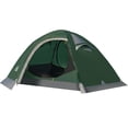 thumbnail image 1 of Carpa para mochileros Camppal para 2 personas, impermeable, 4 estaciones, verde, 1 of 9