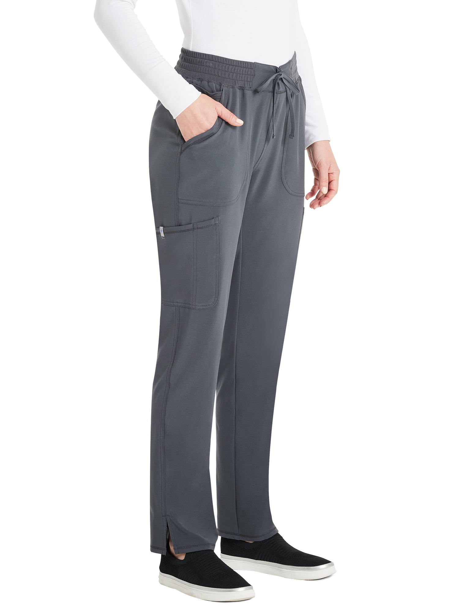 Scrubstar Women's Petite Antimicrobial Premium Performance Drawstring Yoga Scrub  Pants - Walmart.com