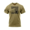 thumbnail image 1 of Rothco "Freedom Isn't Free" T-Shirt - Coyote Brown, 1 of 6