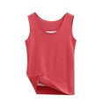 thumbnail image 2 of Xunlbb Tank Top for Women Fashionable Casual Solid Color Slim Suspender Round Neck Top Beach Vacation Clothes for Women L-4XL, 2 of 3