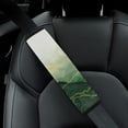 thumbnail image 5 of WERPE Bird, Foliage, Mountain Range Universal Seat Belt Cushions for Car Funny Ideal for Car Interior Accessories 2Pcs, 5 of 6